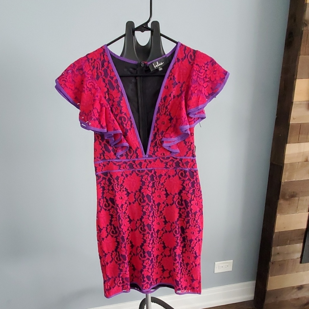 Deep v dress